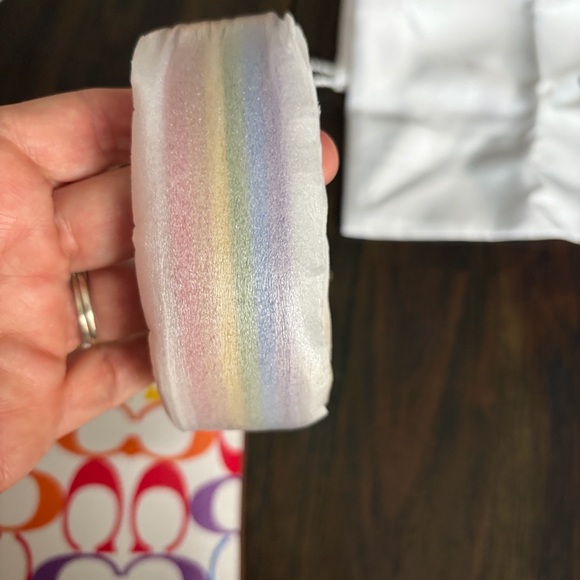 Coach Jes From the Pride Collection Crossbody in Rainbow Signature canvas - Picture 5 of 10